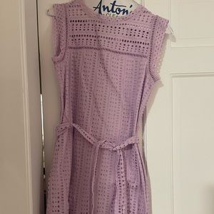 Banana republic eyelet dress